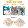 imageFURTALK Baby Sun Hat UPF 50 UV Ray Sun Protection Infant Toddler Bucket Hats for Boys GirlsLight Khakigreencaramel
