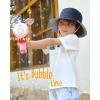 imageFURTALK Baby Sun Hat for Boys Girls Toddler Summer Bucket Hats Kids UPF 50 Beach HatWhitenavycaramel