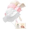 imageFURTALK 3 Pack Baby Sun Hat Toddler Beach Hat Girls UPF 50 Wide Brim Infant Kids Summer Adjustable Sun ProtectionWhitepinkyellow
