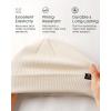 imageFURTALK Beanie for Women Men Winter Hat Soft Warm Unisex Cuffed Beanie Knitted Skull CapBeige