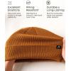 imageFURTALK Beanie for Women Men Winter Hat Soft Warm Unisex Cuffed Beanie Knitted Skull CapCamel
