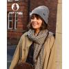 imageFURTALK Beanie for Women Men Winter Hat Soft Warm Unisex Cuffed Beanie Knitted Skull CapGray