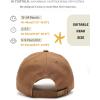 imageFURTALK Kids Toddler Baseball Hat Boys Girls Adjustable UPF50 Washed Cotton Baseball CapBlackbrown